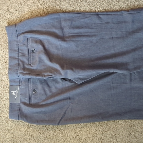 New with Tags JM Collection Gray Straight Waist Bootcut Pants Size 12 Petite - Picture 6 of 8